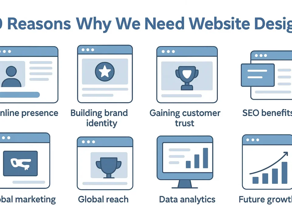 ۱۰ دلیل که چرا کسبوکار شما به طراحی سایت نیاز دارد؟