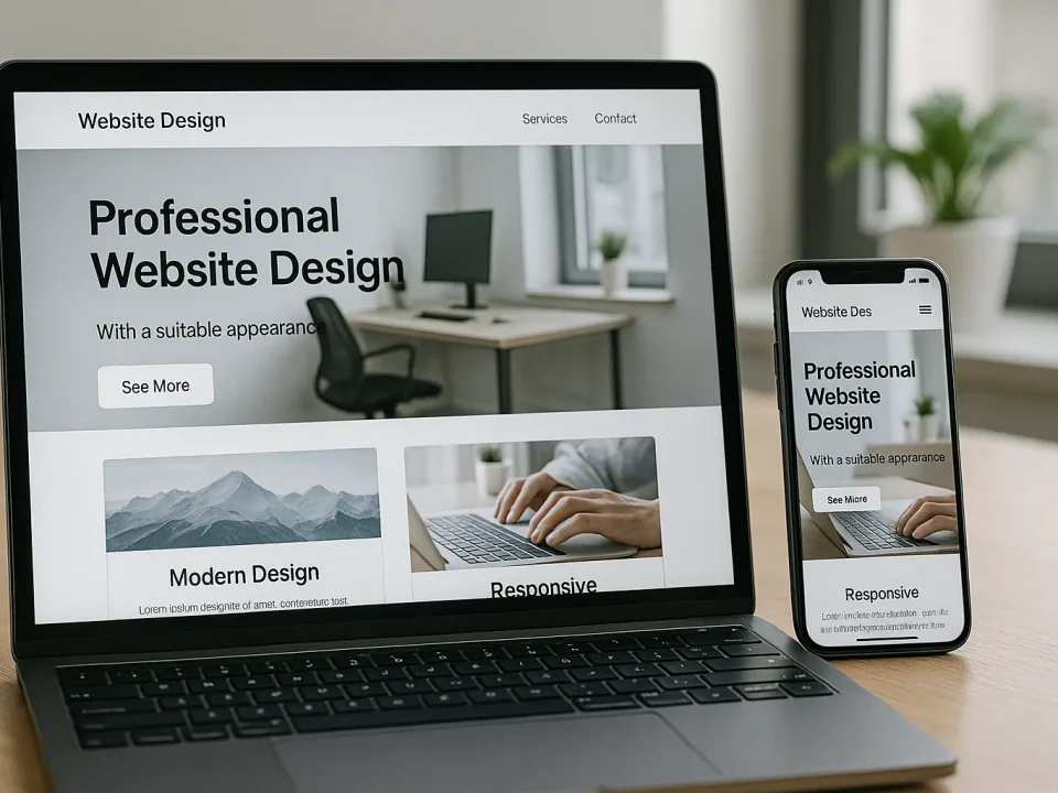 طراحی سایت حرفهای در تهران